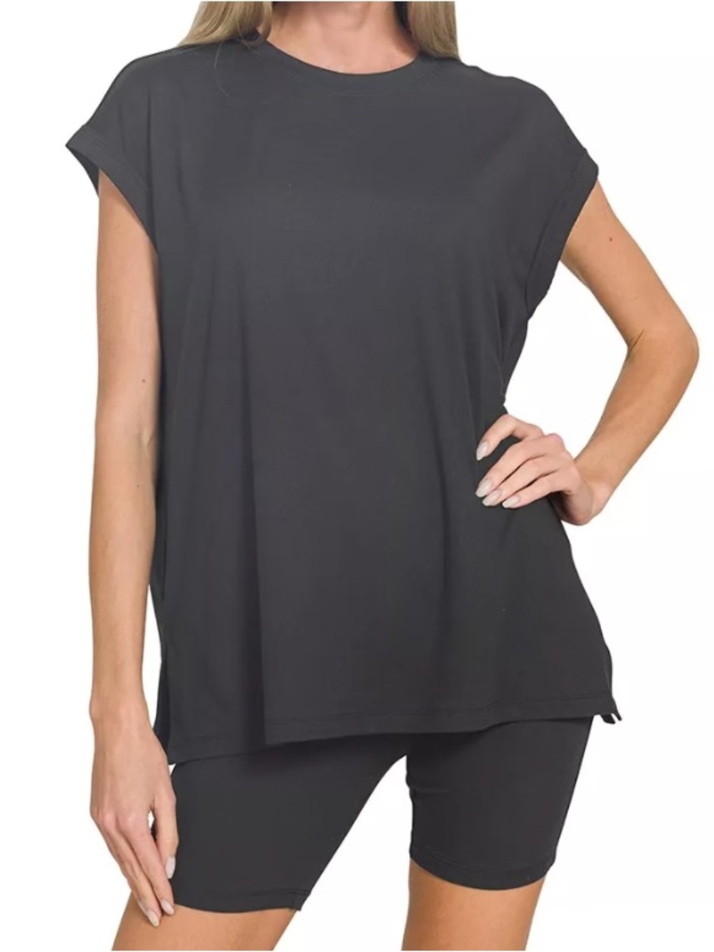 Brand New Zenana 2pc Black set
